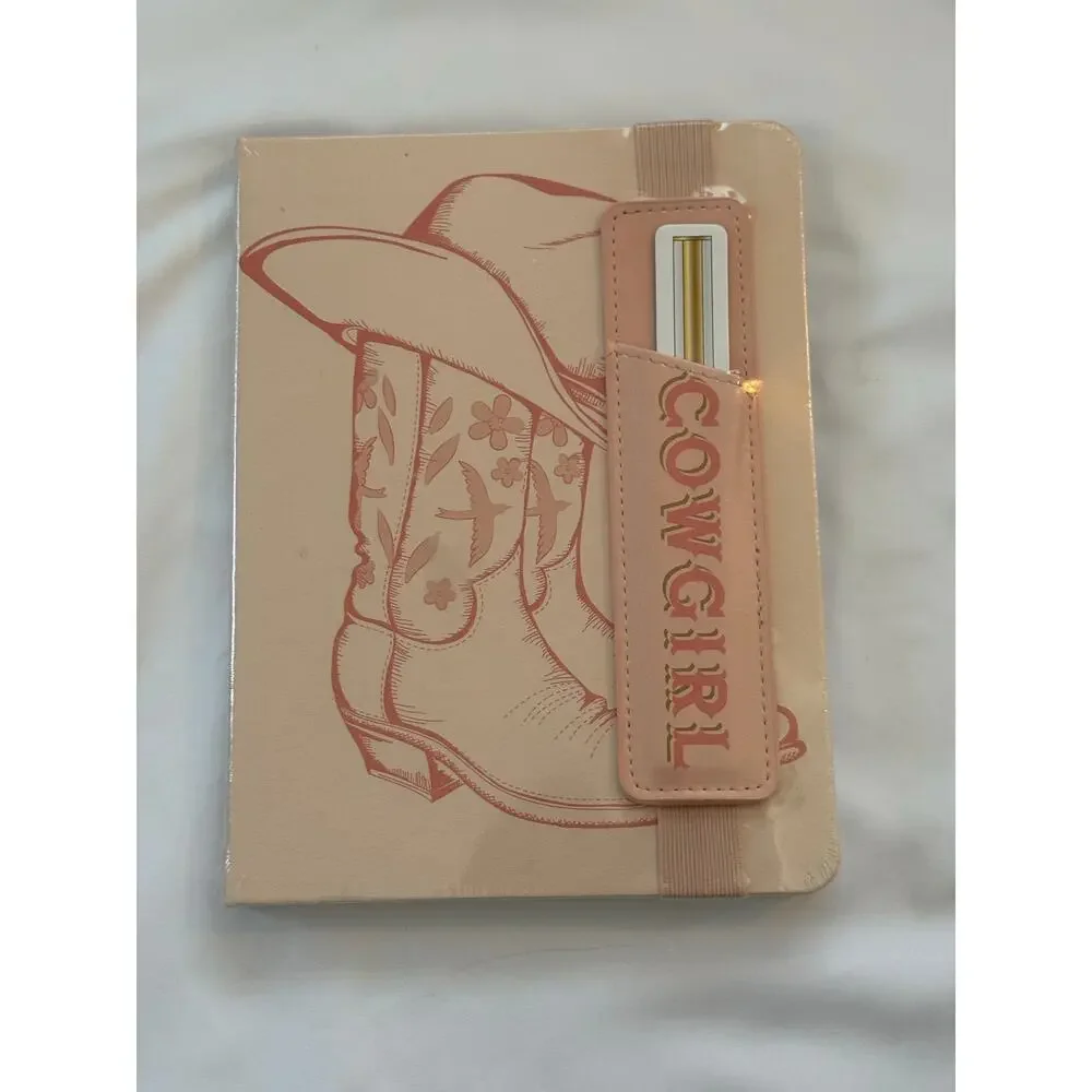 Cowgirl Journal NEW with pen holder